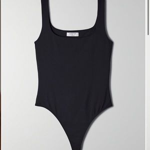 Aritzia Contour Bodysuit (Black)